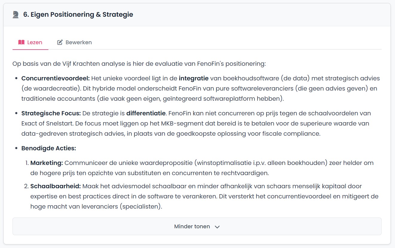 Illustratie voor Stap 1: Begrijp uw omgeving (de vijf krachten analyse)